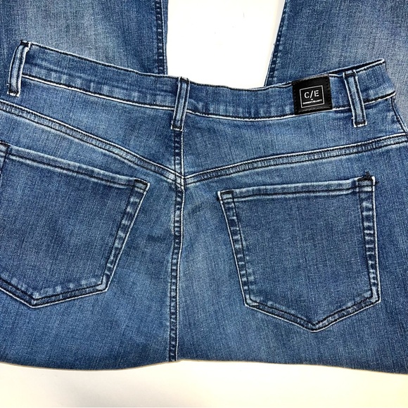 C/E by Current Elliott High Rise Flare Jeans Sz 30 - Picture 12 of 15